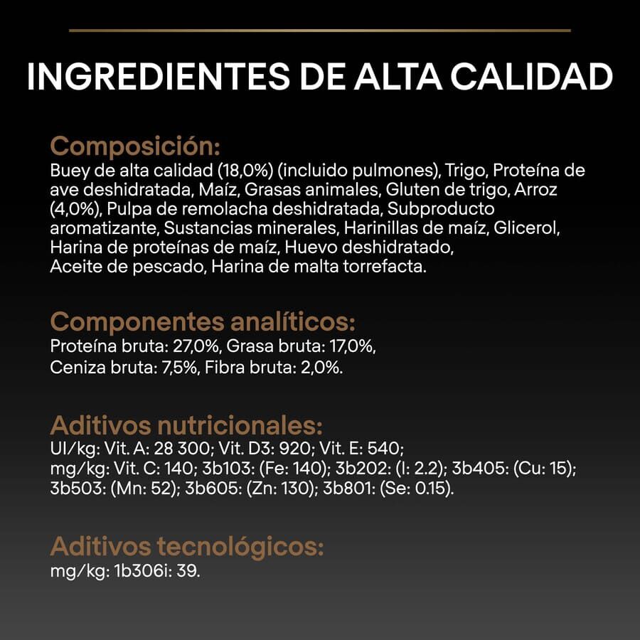 Pro Plan Duo D&eacute;lice Small & Mini pienso con buey para perros Imagen numero 5